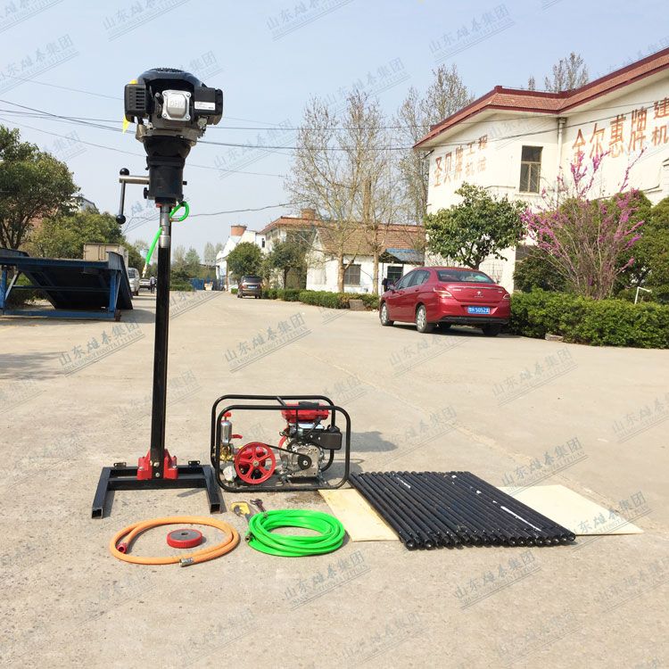 立式雙人背包鉆探機(jī)